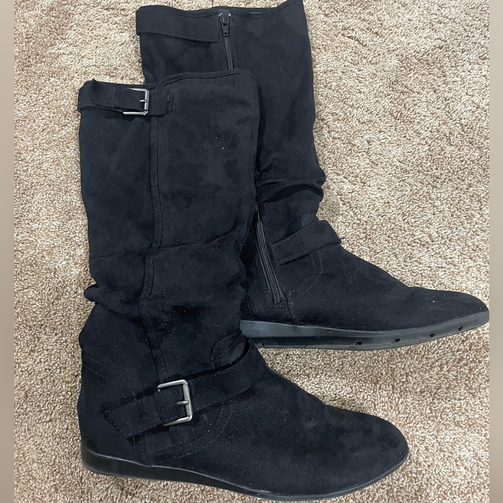 Stylish Black Women's Tall Boots